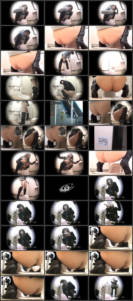 [JWB-01] 公衆和式便所 大便ブーツ女 ジェイド Fetish トイレ(盗撮) 盗撮 Voyeur