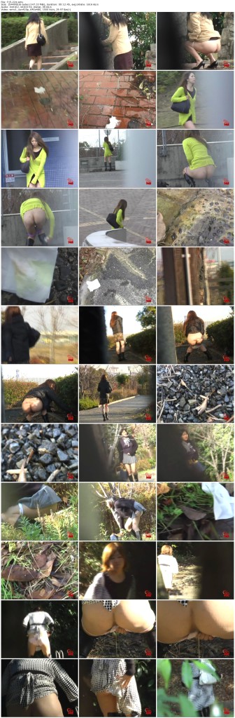 [F15-22] 超アングル美尻・エロ尻 ヒップアップ野ション. .. Scat Other Voyeur Post Golden Showers