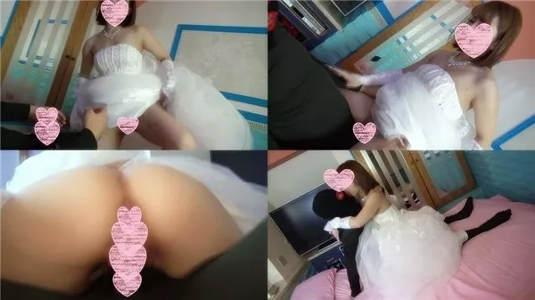 [FC2_PPV-365553] 大人気娘りなぽんの引退作!!ウェディングドレスで生中出しラストセックス!!※ZIP付【個人撮影】