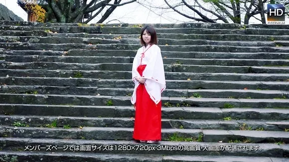 [1000giri-160101] 1000人斬り 160101 巫女 de めっちゃしたい！！改#129 ～ナンパした巫女さんと背徳のハメ撮りSEX～