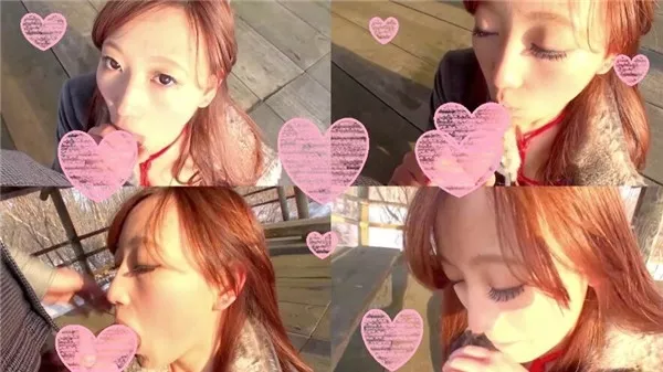 [FC2_PPV-609744] 初撮り♥完全顔出し♥赤いロープで亀甲縛りと野外フェラでグッチョリマジ逝き♪癒し系美女が初露出