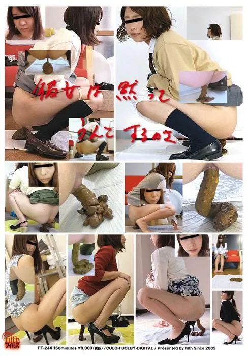[FF-244] – 彼女は黙ってうんこするのさスカトロ スカトロ 脱糞