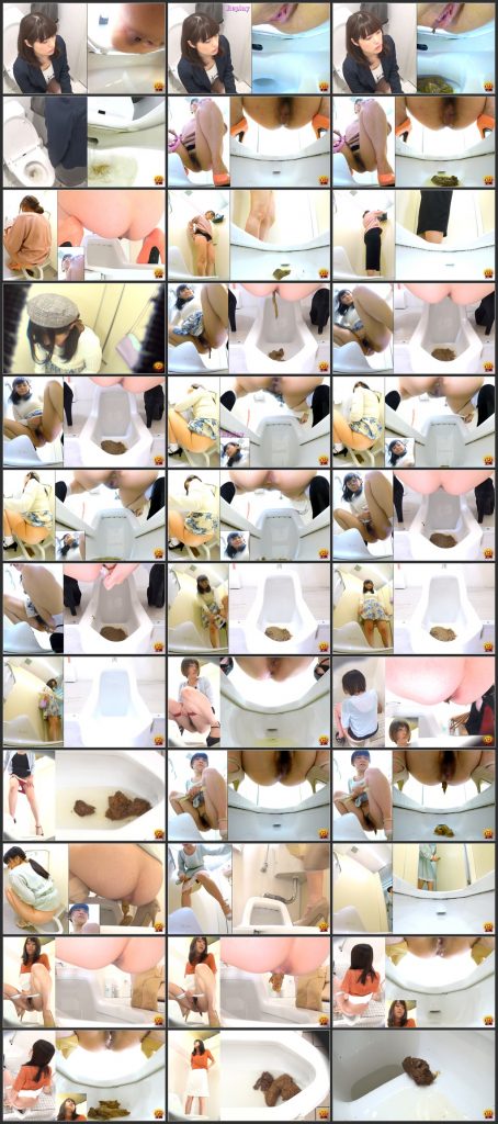 [EE-257] - 和式＆洋式便所隠撮 便器にたまる女子の多量便盗撮 スカトロ スカトロ 脱糞