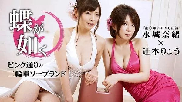 [Caribbeancom-030715_823] カリビアンコム 030715-823 蝶が如く ～ピンク通りの二輪車ソープランド～ / 辻本りょう 水城奈緒