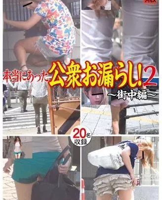 [F55-07] – 本当にあった公衆お漏らし！　２　街中編盗撮 その他盗撮 スカトロ 放尿