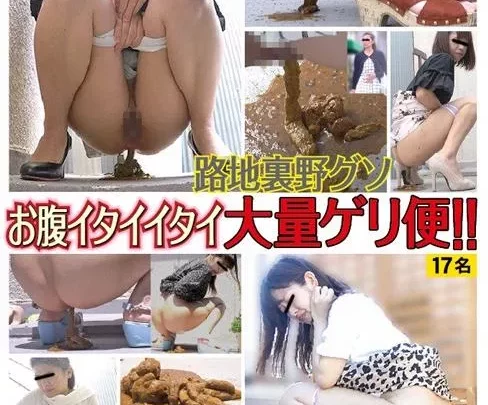 [FF-432] – Peeping 路地裏野グソお腹イタイイタイ大量ゲリ便！！スカトロ スカトロ 脱糞