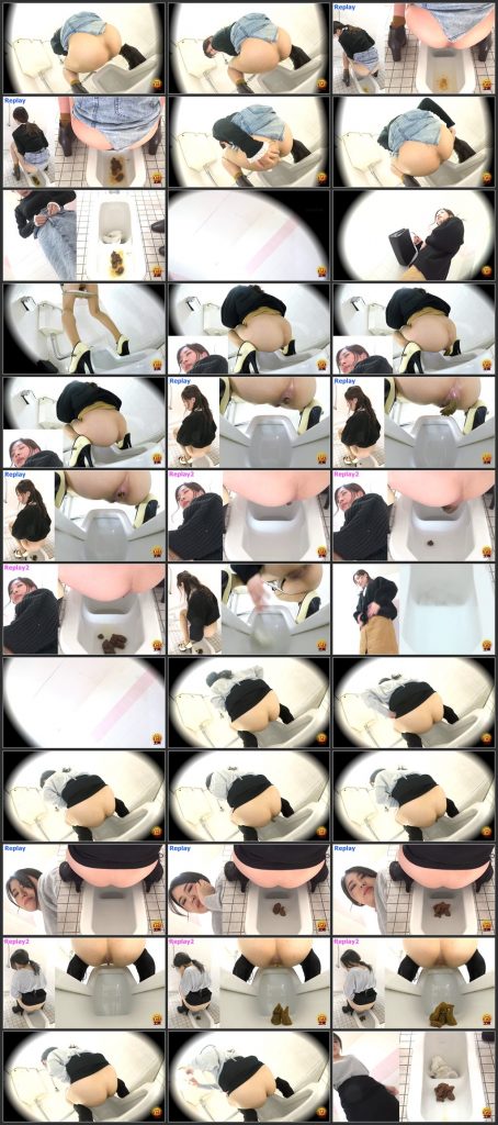 [EE-360] - フロント＆バック盗撮 美しい極太うんこの女2盗撮 スカトロ スカトロ 脱糞