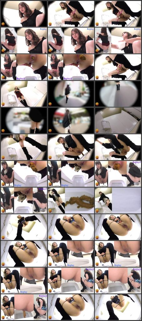 [EE-433] - トイレ盗撮 ロングブーツ ギャルうんち素人 ギャル フェチ ブーツ・パンプス（フェチ） 盗撮 盗撮 トイレ(盗撮) スカトロ スカトロ 脱糞