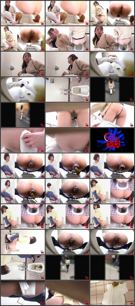 [FF-420] - 紙切れトイレうんこ ～街中おしり大追跡～スカトロ スカトロ 脱糞