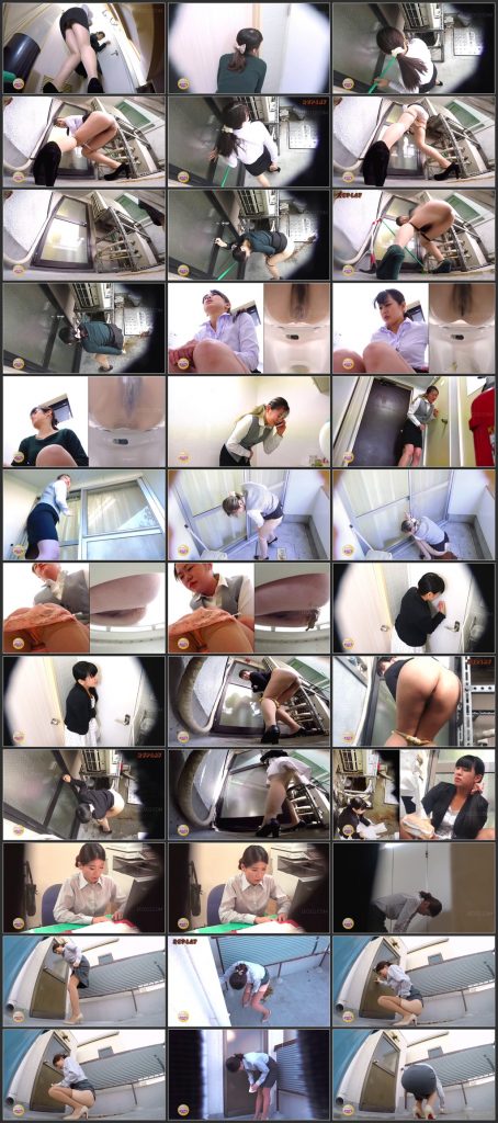 [SL-351] - 緊急OL 社内ベランダ下痢便 四コスチューム ＯＬ・秘書 スカトロ スカトロ 脱糞