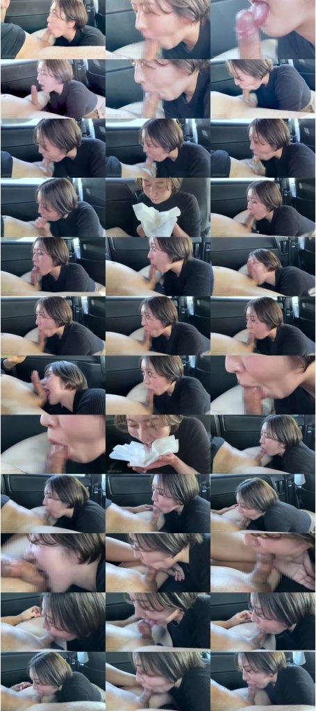 [FC2_PPV-2731208] In the car for exclusive use of blowjob, it was pulled out by the skilled mouth technique of an experienced beauty, and a large amount of mouth shots 3 people (IT system OL Saka)