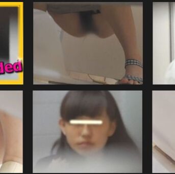 清楚な顔と大きくて硬い。。。【洗面所突入レポート 121】