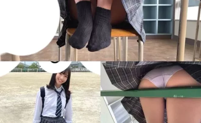 【現役JKゆうな-４】校内撮影