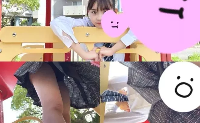 【現役JKゆうな-６】公園デート♡