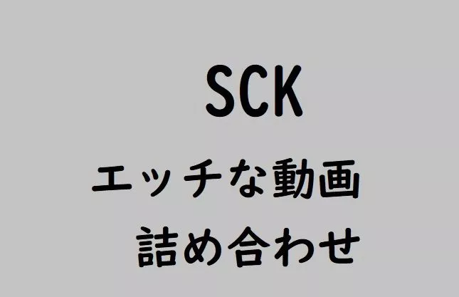 SCK 에치한 동영상 모음집 part1