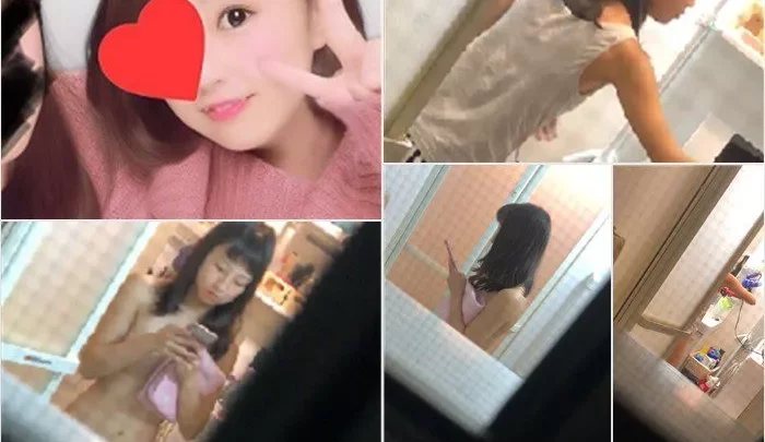 民家の美形娘お風呂盗撮１