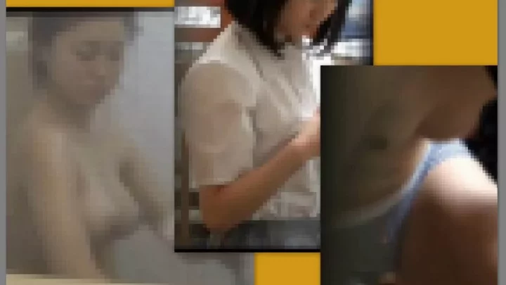 お得詰め合わせ 民家風呂３か所「巨乳水着あと、」 と 妹 家庭内盗撮「制服から、、」81909