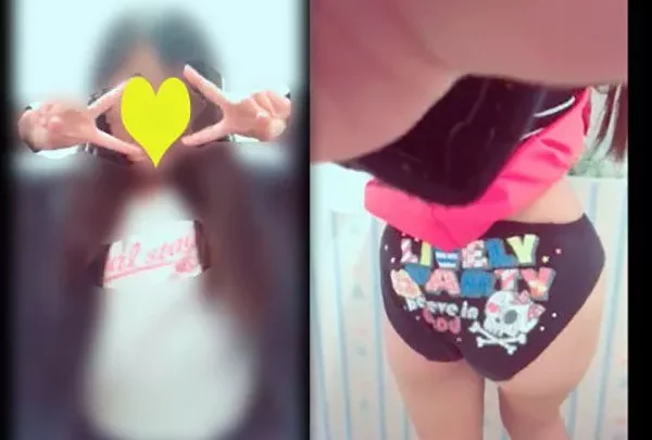 スレンダー美少女。上も下も自慰も。