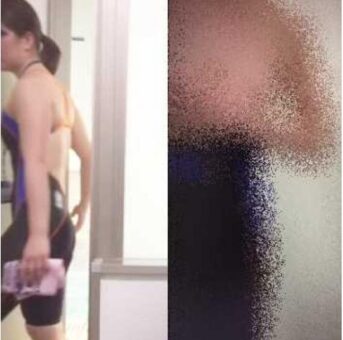 【Cクラス3人】競泳水着お着換え03