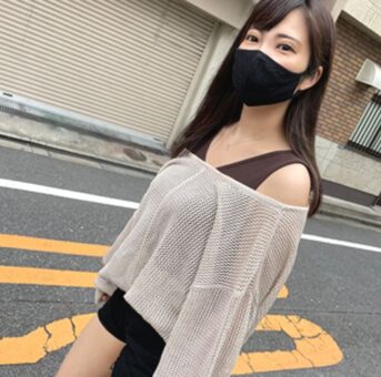 【インスタ系美脚女子】ギャルファッションの美少女_中出し２回戦収録
