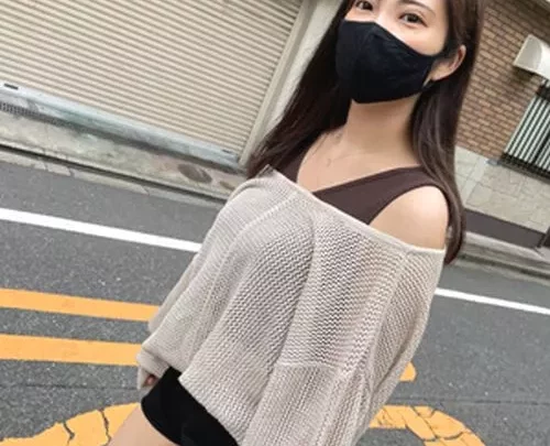 【インスタ系美脚女子】ギャルファッションの美少女_中出し２回戦収録