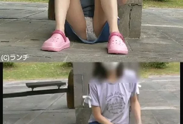 S高学年?C?【撮影バレ!!】炉利ぱんつ撮影バレました…。あわてて逃げました。ヤバイです!!