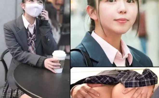 【電車痴漢 #9】《幼児体型〇リ女子●生》今にも泣きだしそうな顔で怯える女子●生の〇リマンコに囲い込み中出し痴漢