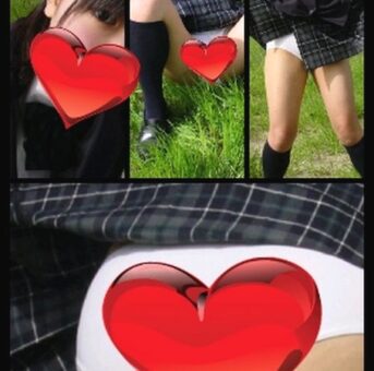 【童顔少女】学校では優等生なのにスカートめくって大胆パンチラ撮影【制服女子】お外で撮影会【顔ボカシ無しVer.】