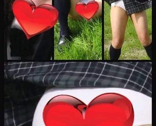 【童顔少女】学校では優等生なのにスカートめくって大胆パンチラ撮影【制服女子】お外で撮影会【顔ボカシ無しVer.】