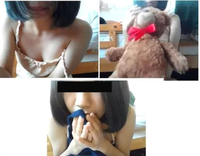 美少女j〇風配信　ノーブラでぽっちが恥ずかしい