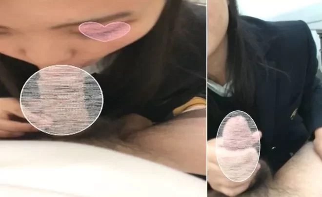 ≪個人撮影≫ 優等生で経験の少ないJ〇ちゃんがこっそりトイレでフェラ
