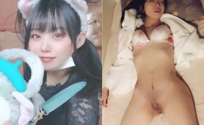完全素人！！アへ顔白目膣奥ガン突きハメ撮り♡