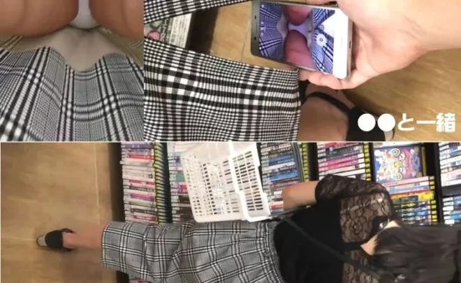 ロンスカスリットのお嬢さんをパシャリ