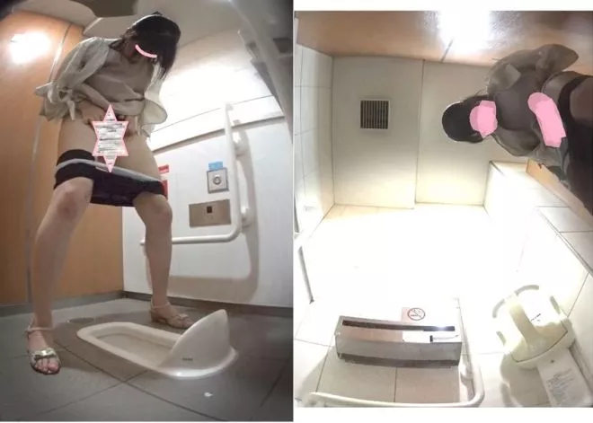 역 화장실 벗겨진 밤과 미인들 2 카메라 노출