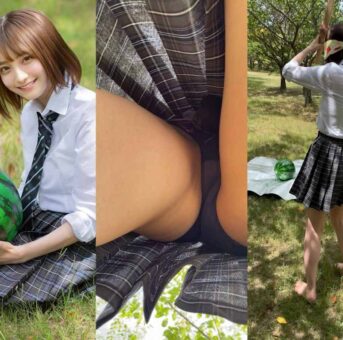 【文系大学生Ａ-１９】夏だ！海だ！スイカ割りだ！！～ハーフ美少女ＪＫ編～