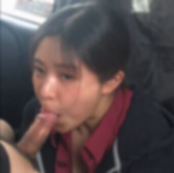 [ロングストローク]#8 清楚系ゆるふわちゃんの車内フェラ