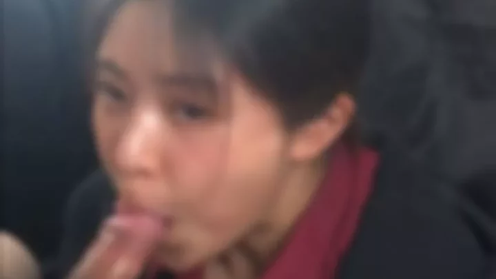 [ロングストローク]#8 清楚系ゆるふわちゃんの車内フェラ