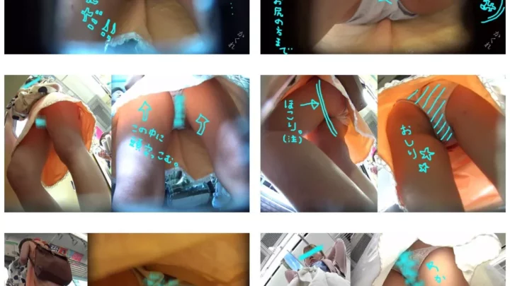 パンチラ小人目線☆☆（dai-1）[電車編]