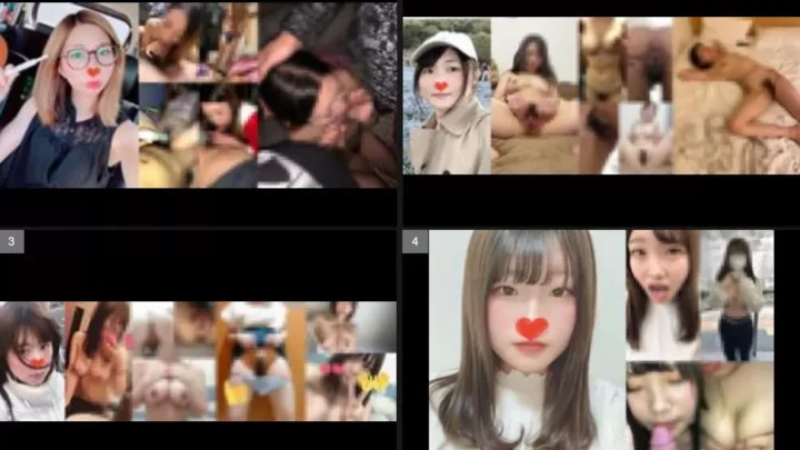 【流出】黒歴史な娘6人分まとめPart6。ちっぱい娘から清楚系巨乳娘まで【素人】