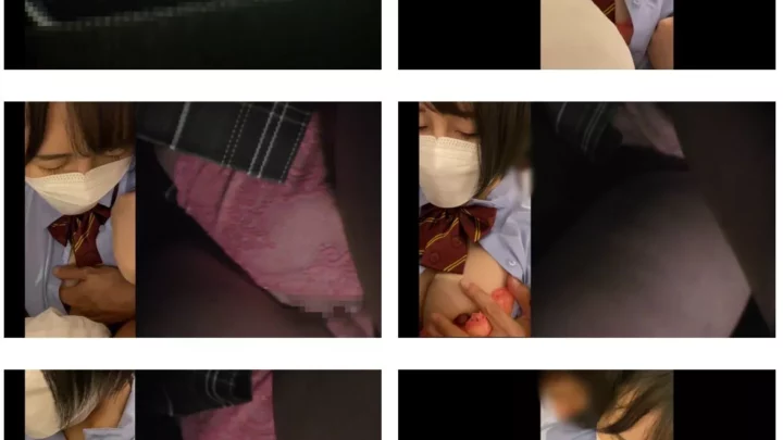 フロントから徹底責める。ぷっくり乳首の爆乳●K。痴漢記録日記#124 2人目