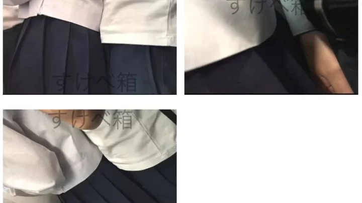 【2日間】デカ尻●kに押し付け・お触り、、男にしつこく股間を押しつけられる●k