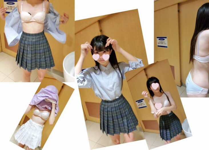 【4K着替え】鏡だと思ってにっこりしたりしてる可愛いねんいち31の娘の着替え盗撮