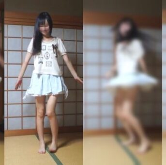 超貴重!某アイドルのⅭ時代の踊ってみたＰチラ動画