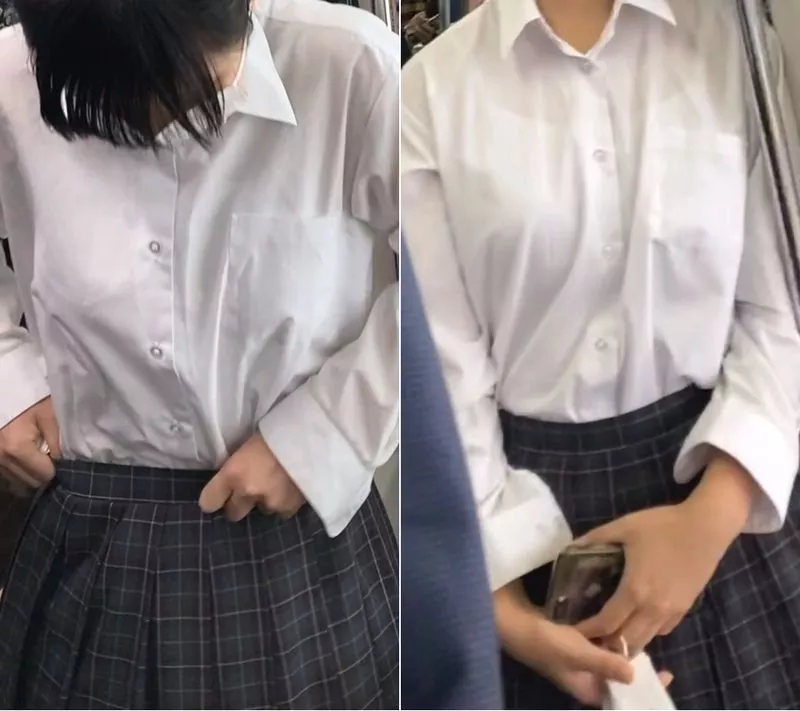 素人008 노브라 여자 고등학생(JK) 생각지도 못한 부분 가슴○까지