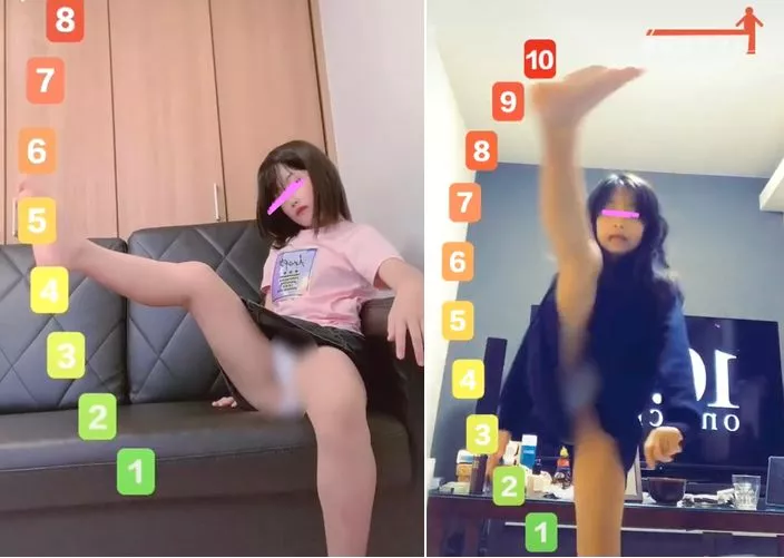 몸이 유연한 것을 자랑하고 싶은 S 3