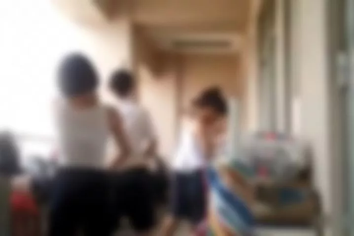 야구부 옷 갈아입기