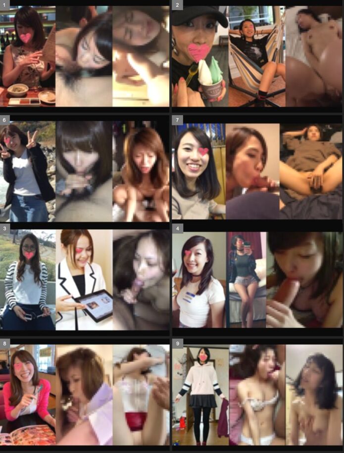 【流出】15人分詰め合わせ　#35