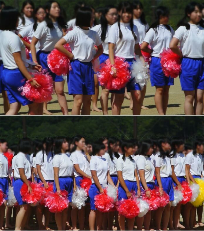 【㊙完全オリジナル㊙】セレブなJ達のチアダンス！！名門校の体育祭！！
