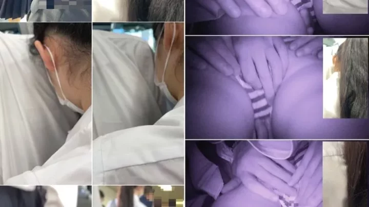 梟の痴漢報告065（ツインテール制服女子に連日痴漢3回目！集団痴漢編）