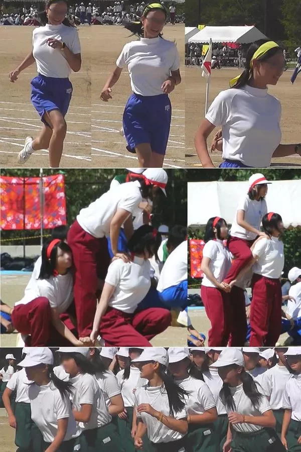 【㊙Vollständig Original㊙】Die Sportfest der eleganten J's, Teil 2!! 【Pferderennen!! Staffellauf!!】